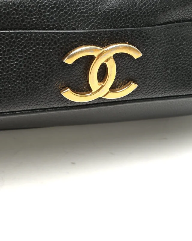 Chanel CC Caviar Bucket Bag in Caviar leather from A Retro Tale, photo 6 of 12