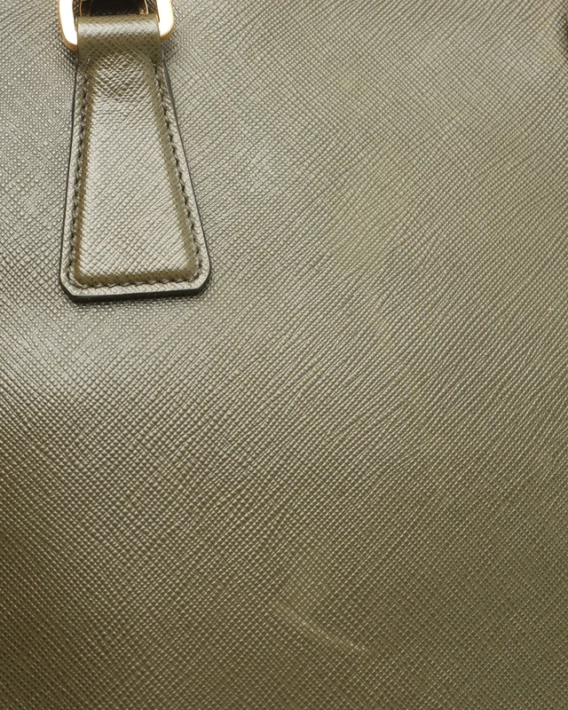 Prada Saffiano Lux Promenade Top Handle Bag in Saffiano leather from A Retro Tale, photo 9 of 16