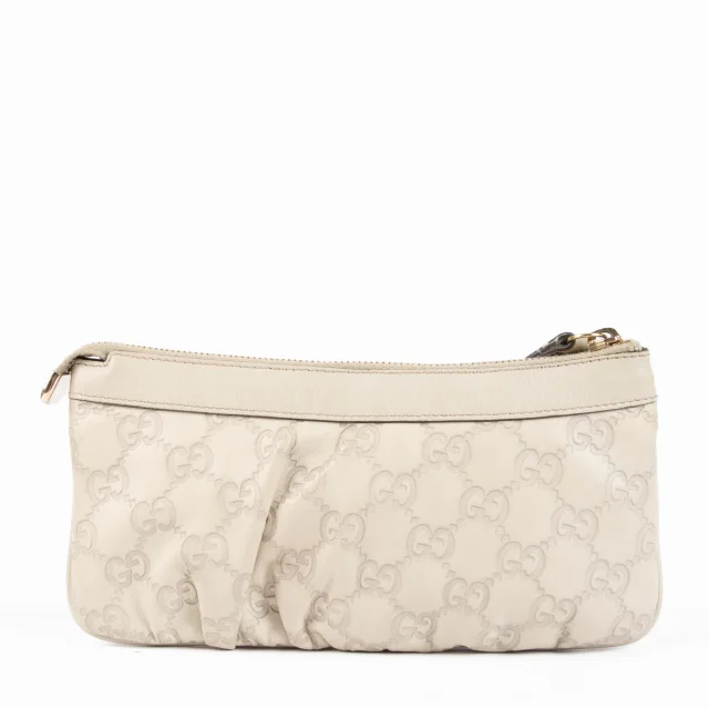 Gucci Nude Guccissima Wristlet Pouch in Leather from Labellov, photo 4 of 5