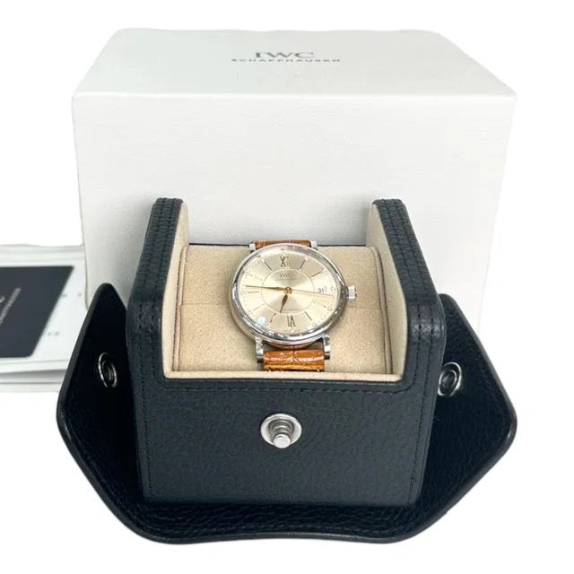 IWC Portofino Auto Watch Steel/Diamond 34mm - Full Set from Luxury Promise