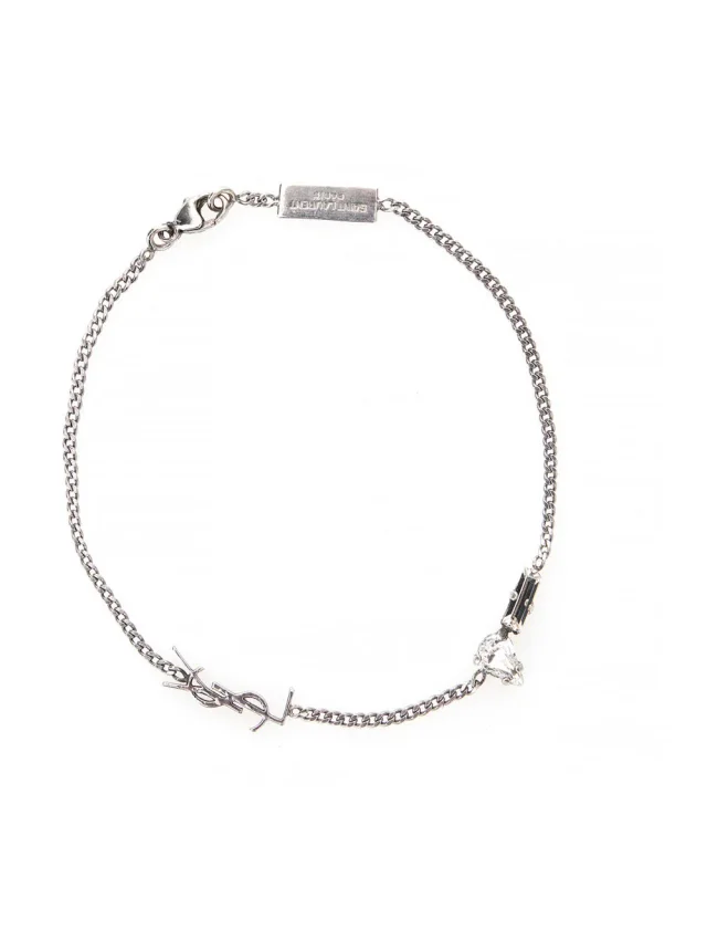 Saint Laurent Opyum Bracelet — Silver Brass Bracelets in Silver from HEWI, photo 3 of 3