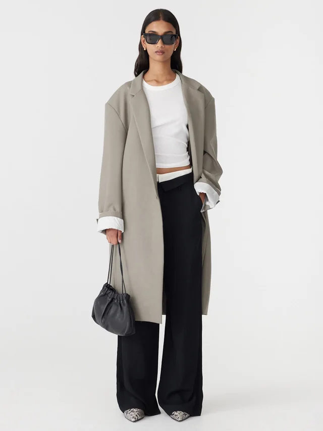 Bassike Soft Tailored Longerline Jacket from bassike, photo 1 of 1