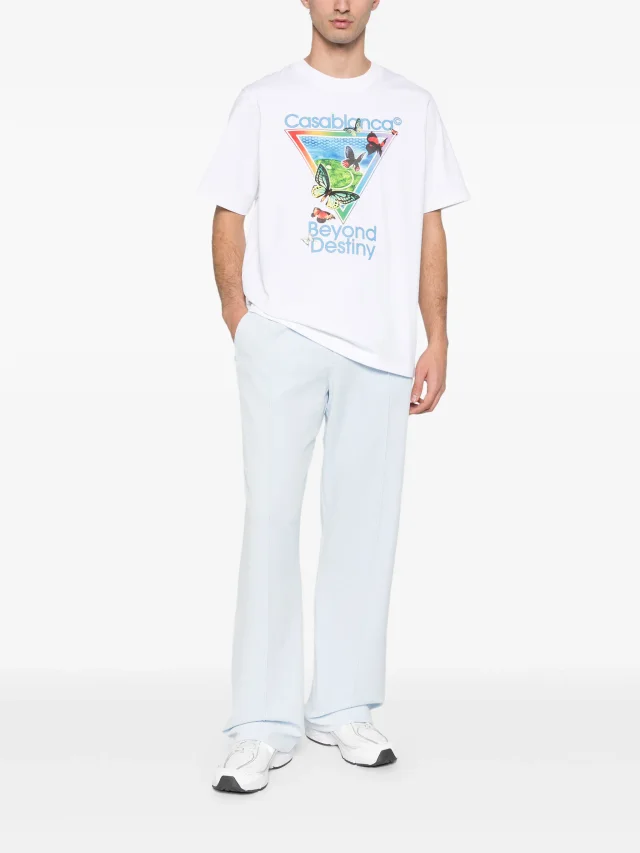 Casablanca tennis club beyond destiny graphic t-shirt, photo 2 of 2 from FARFETCH