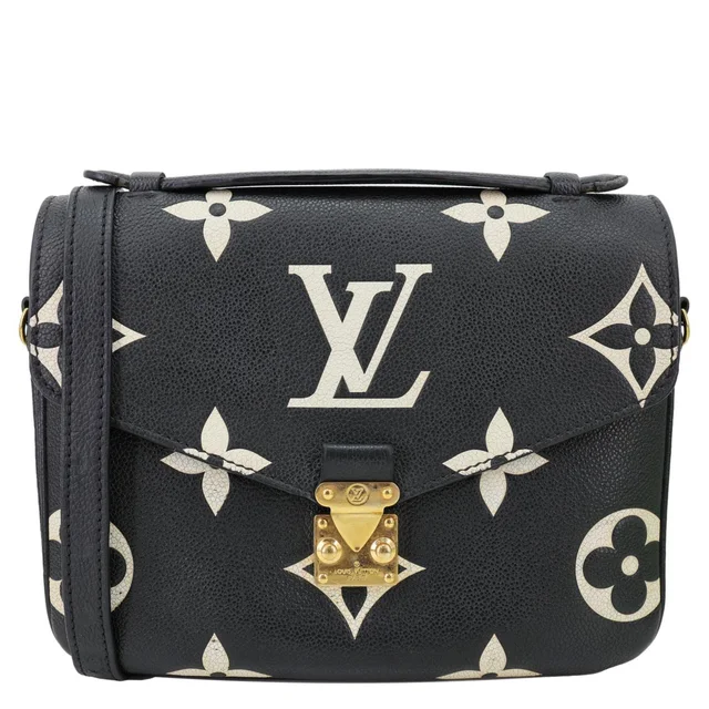 Louis Vuitton Metis Pochette Empreinte Leather Crossbody Bag Bicolor in Leather from Dallas Designer Handbags