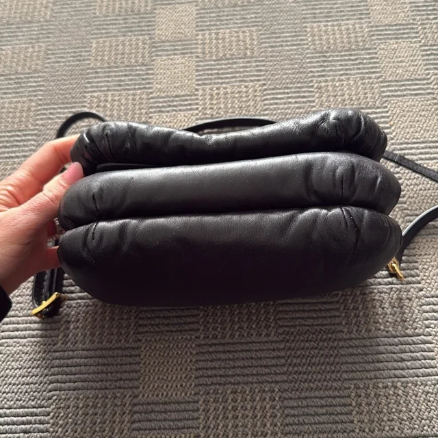 Loewe Mini Goya Puffer Bag in black Lambskin from Poshmark, photo 3 of 6