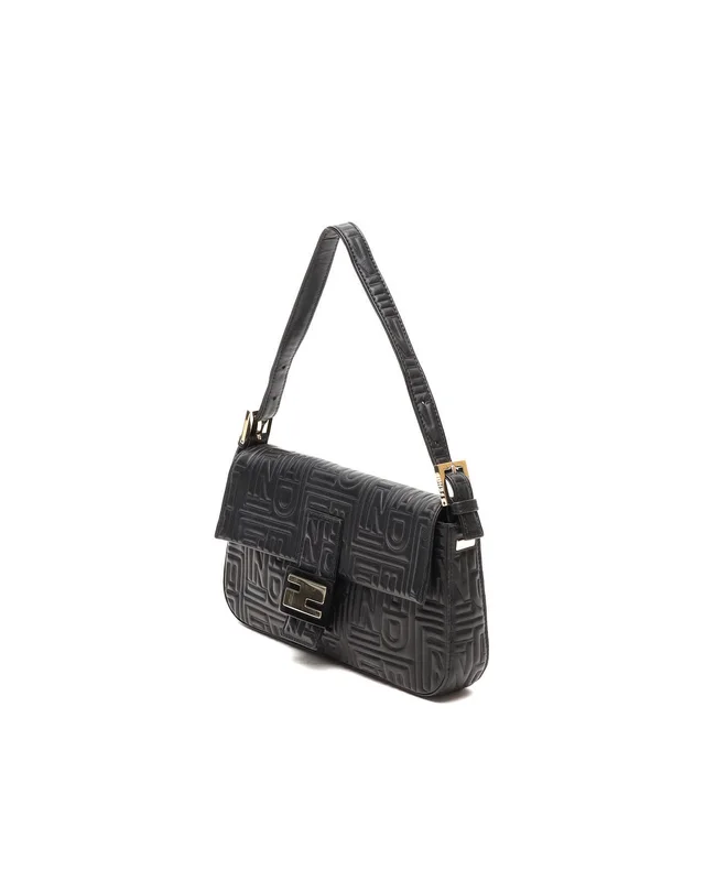 Fendi Nappa Embossed Baguette Bag in Nappa leather from A Retro Tale, photo 2 of 9