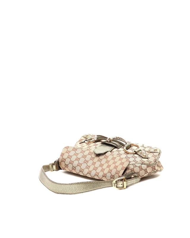 Gucci GG Horsebit Bag in Canvas from A Retro Tale, photo 5 of 11