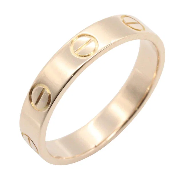 Cartier Mini Love Ring Au750 Ring Size 9 from LuxUness
