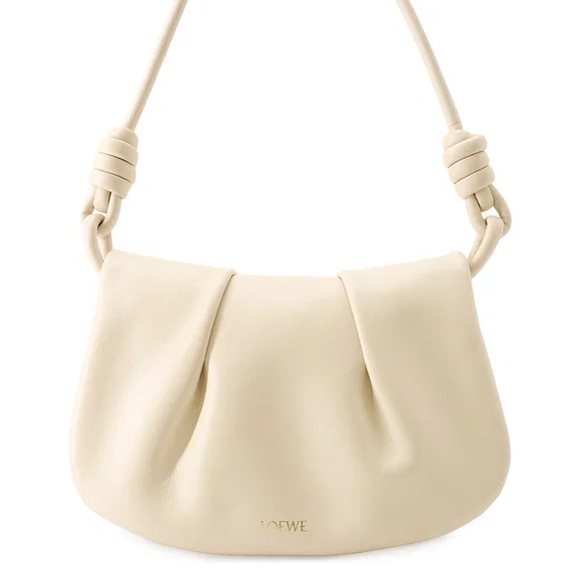 Loewe Paseo Satchel Beige Calf Leather in Beige Calfskin from GALLERY RARE