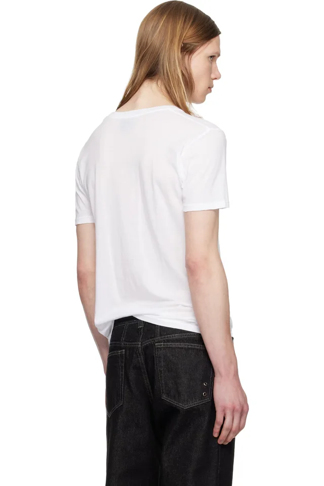 Silas White Apple Of My Eye T-shirt, photo 3 of 4 from SSENSE