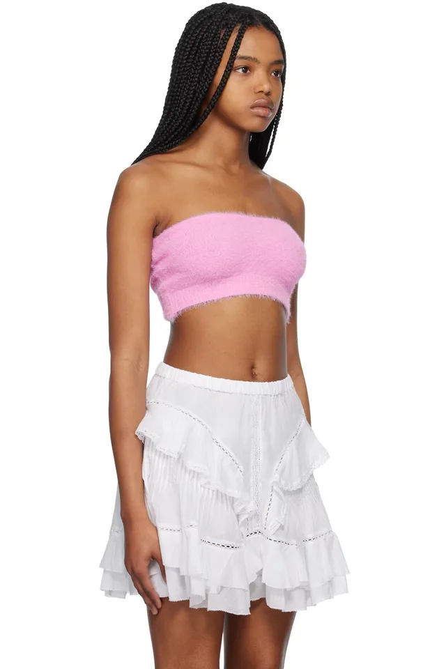 Isabel Marant Etoile Pink Ollie Camisole, photo 2 of 4 from SSENSE
