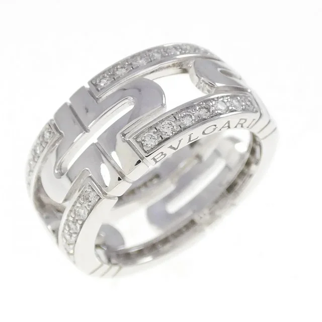Bvlgari Bvlgari Parentesi Au750 White Gold Diamond Ring Size 8 Precious Metal Ring An853963 in multicolor from Grailed