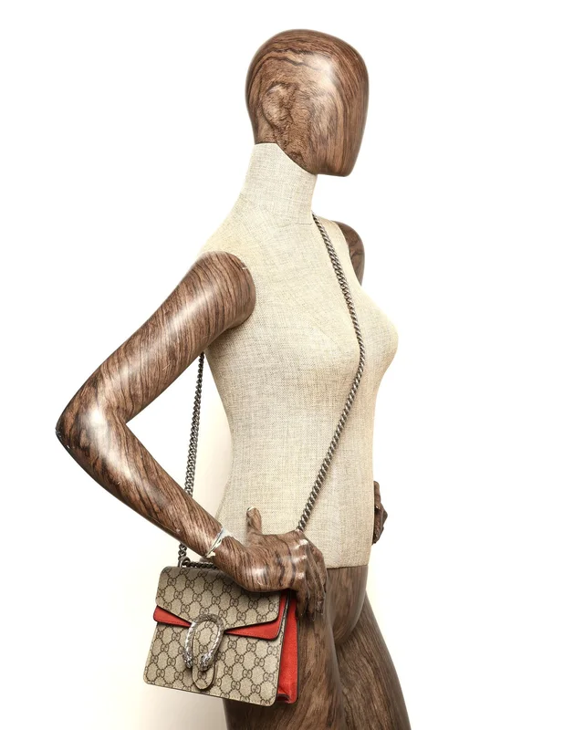 Gucci GG Supreme Small Dionysus Bag in Suede from A Retro Tale, photo 9 of 9