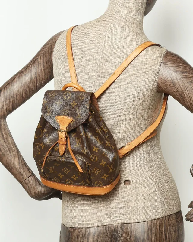 Louis Vuitton Monogram Montsouris PM Backpack in Coated canvas from A Retro Tale, photo 10 of 10