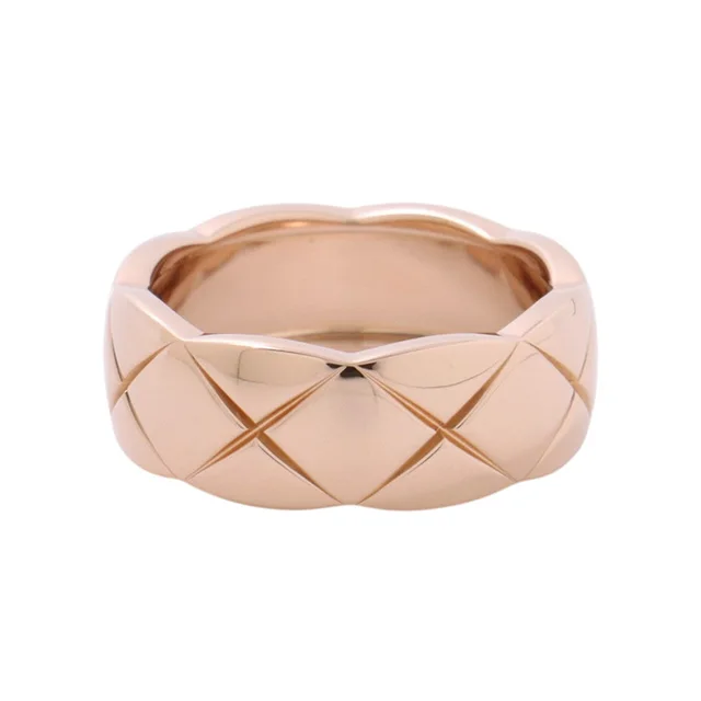 Chanel Coco Crush Collection Ring Size Medium/47/#7J10817 18K Pink Gold in Pink from GALLERY RARE, photo 2 of 9