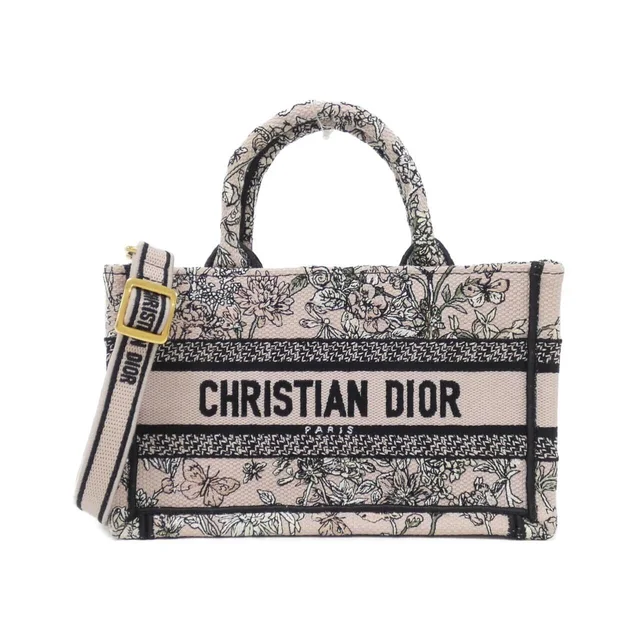 LUCKY DIOR Book Tote Mini S5573CEKI Bag in M45E/PINK (Pink) canvas from KOMEHYO