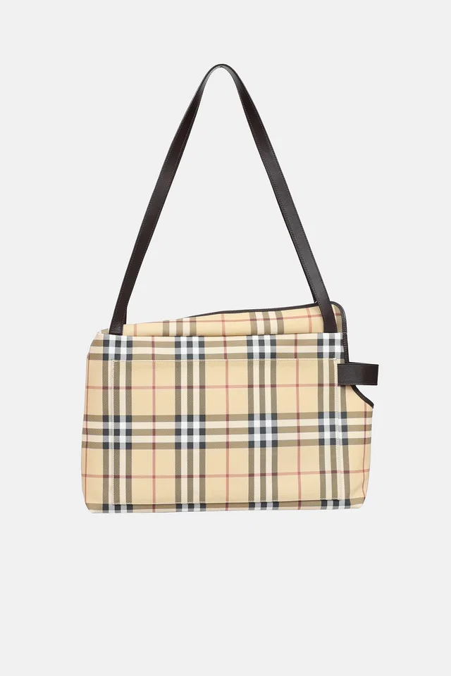 Burberry House Check Pet Carrier in Coated canvas from VSP Consignment