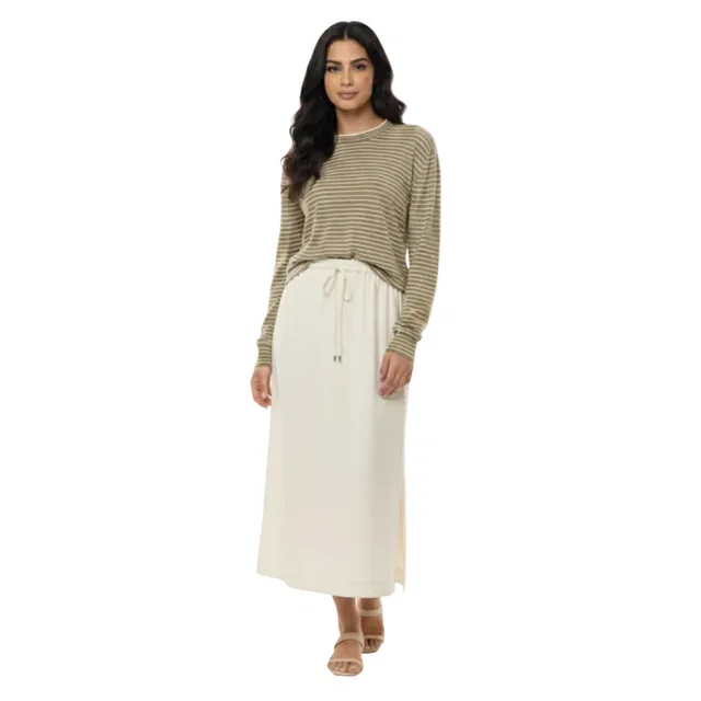 Loro Piana GIROCOLLO FONTVIELLE SWEATER (قميص) in Silk from Luxury Promise