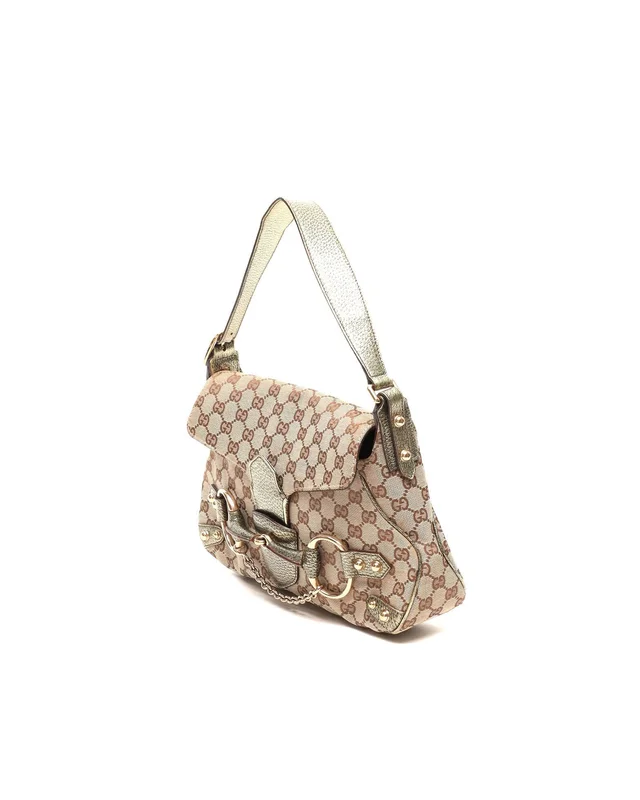 Gucci GG Horsebit Bag in Canvas from A Retro Tale, photo 2 of 11