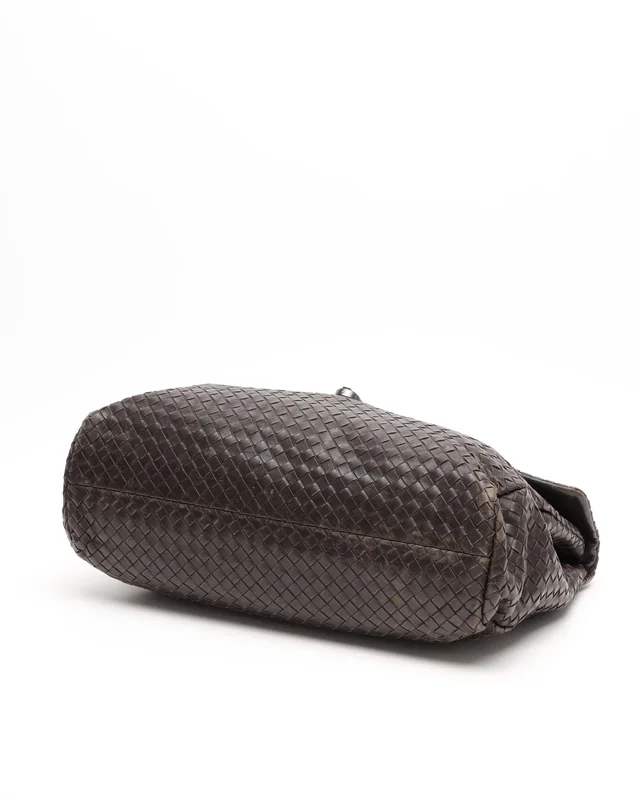 Bottega Veneta Peforated Intrecciato Briefcase in Woven leather from A Retro Tale, photo 5 of 9
