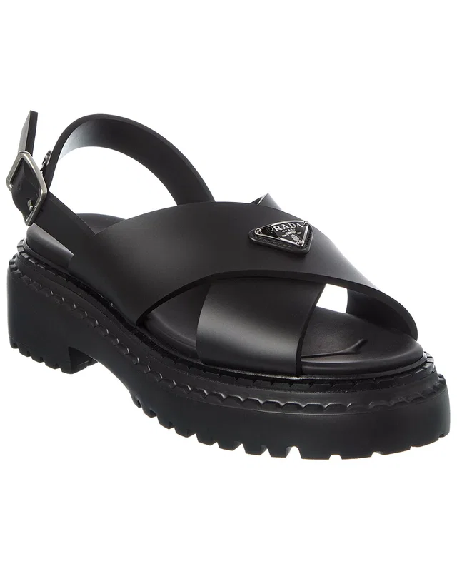 Prada Rubber Sandal, image 1 of 1 from Gilt