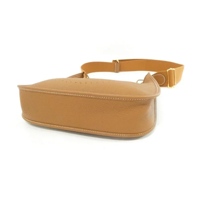 Hermès Evelyne3 PM Trillon Clemence Shoulder Bag in Rose Gold Calfskin from LuxUness, photo 3 of 5