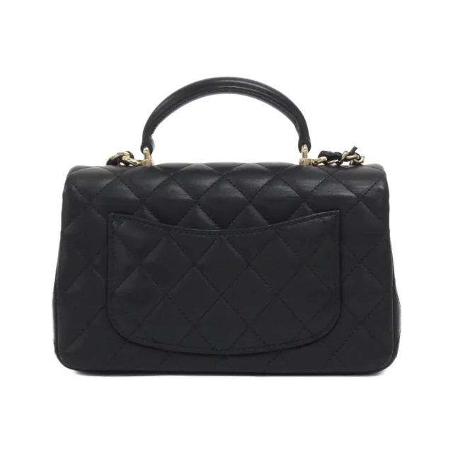 Chanel Shoulder Bag in Black Lambskin from LuxUness, photo 2 of 19