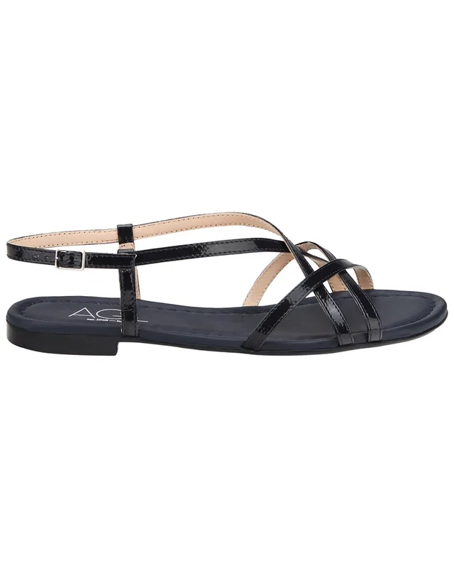 AGL Summer Straps Patent Leather Sandal, image 1 of 1 from Gilt