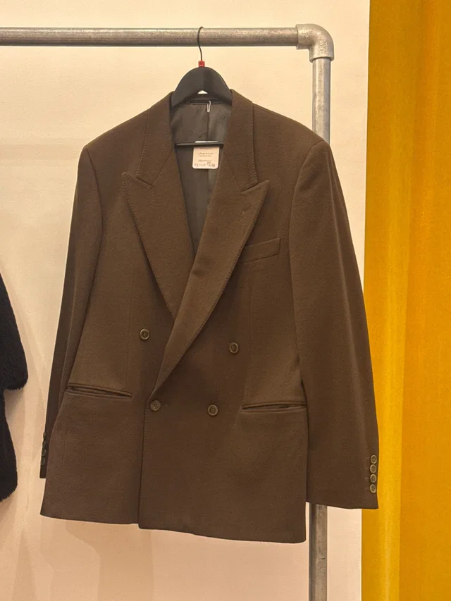Dior Cashmere Brown Blazer in Brown Cashmere from Luxury Promise