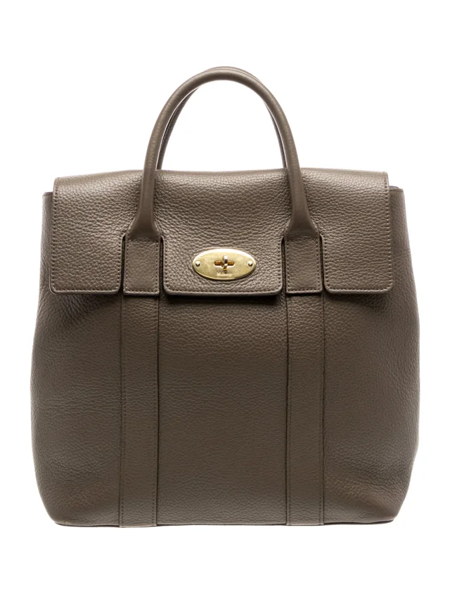 Mulberry Leather Top Handle Bag in Leather from The RealReal