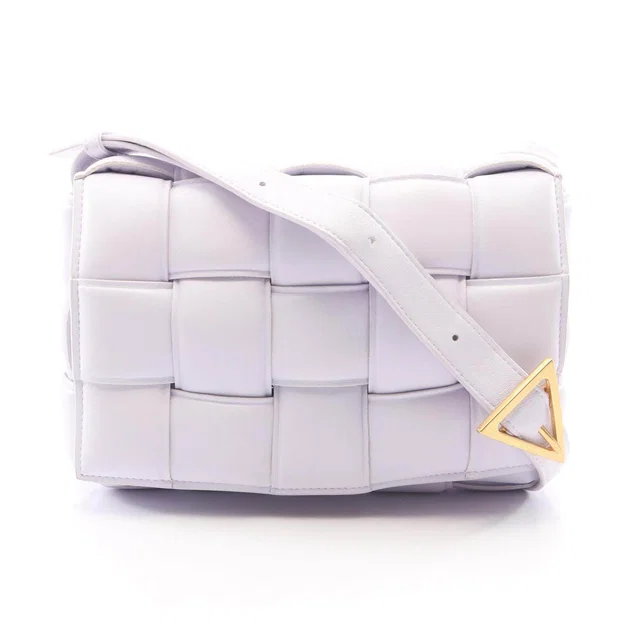 Bottega Veneta Padded Cassette Leather Shoulder Bag in Leather from LuxUness
