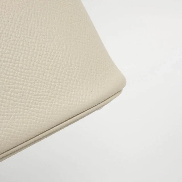 Hermès Bolide25 Epsom handbag in White Calfskin from LuxUness, photo 5 of 10