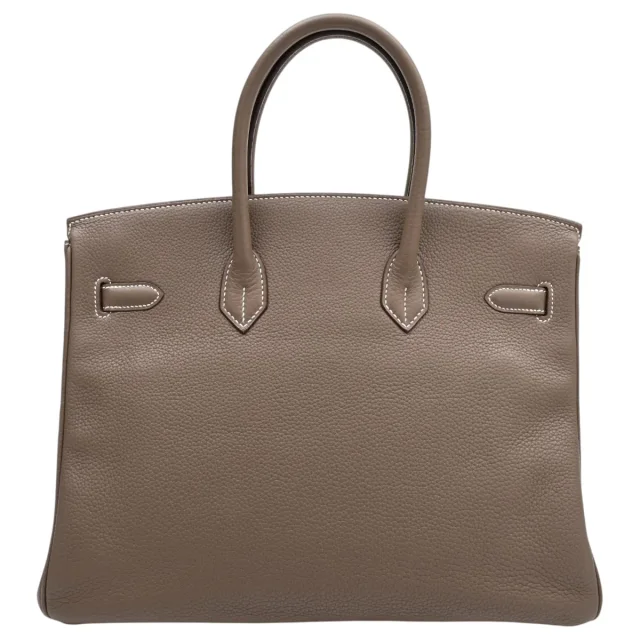 Hermès 2008年製 バーキン35 エトゥープ from VINTAGE QOO TOKYO, photo 2 of 3