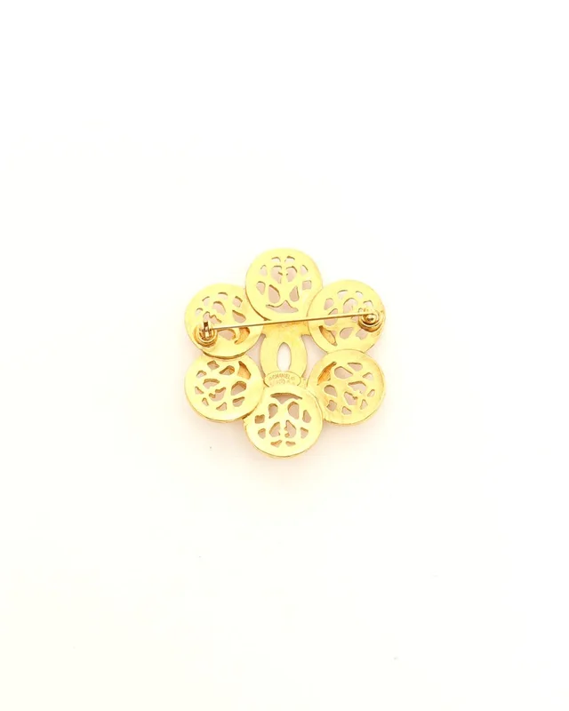 Chanel Coco Mark Brooch in Cashmere from A Retro Tale, photo 3 of 3