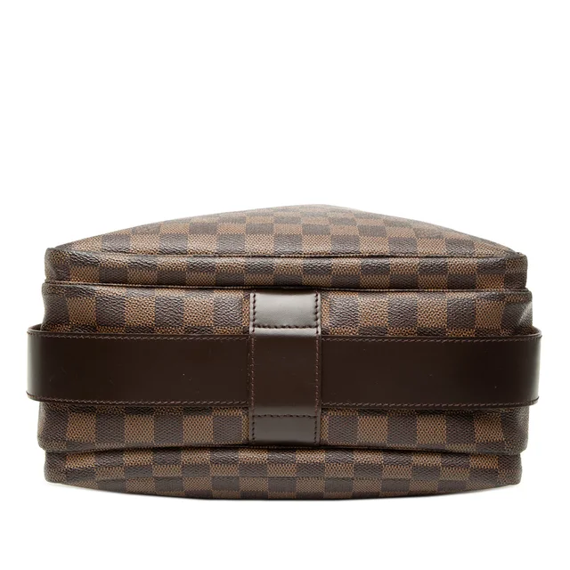 Brown Louis Vuitton Damier Ebene Naviglio Crossbody Bag in Brown Canvas from Designer Revival, photo 2 of 2