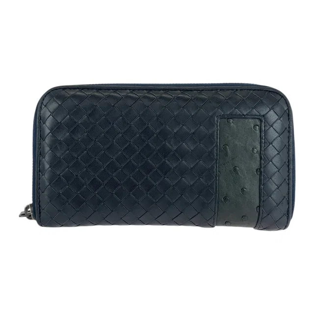 Bottega Veneta Intrecciato Leather Long Wallet in Woven leather from LuxUness