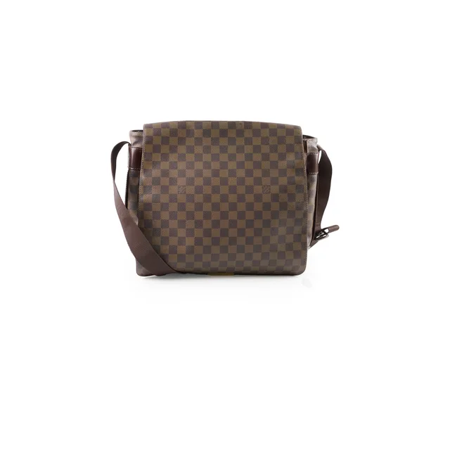 Louis Vuitton Men's Messenger Bag Damier Ebene in Brown Canvas from The Purse Affair