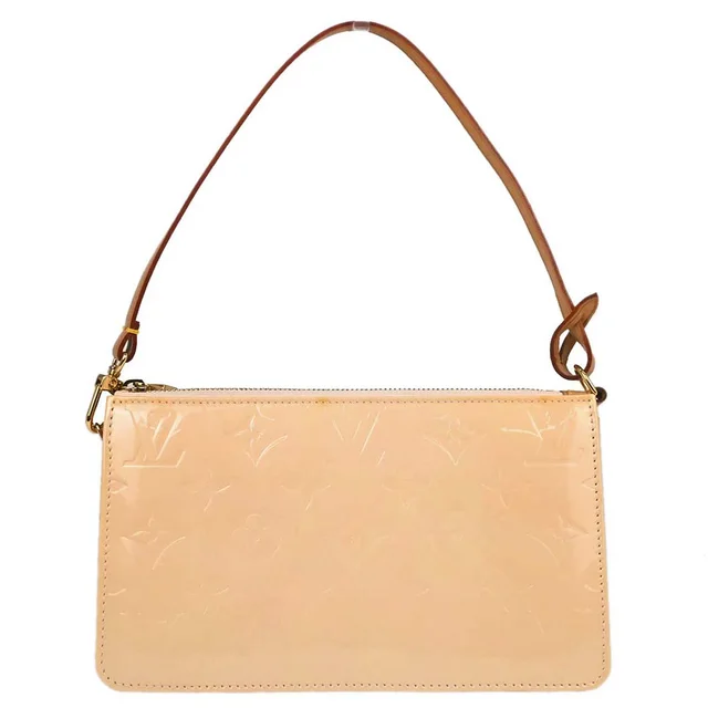 Louis Vuitton Beige Monogram Vernis Lexington Handbag M91343 in Beige Patent leather from AMORE Vintage Tokyo