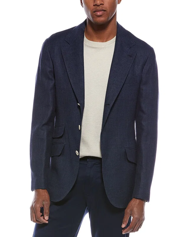 Brunello Cucinelli Linen & Wool-Blend Blazer, image 1 of 1 from Gilt