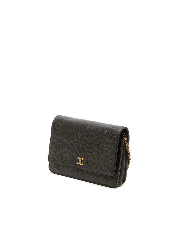 Chanel Camellia Wallet On Chain Bag in Leather from A Retro Tale, photo 2 of 9