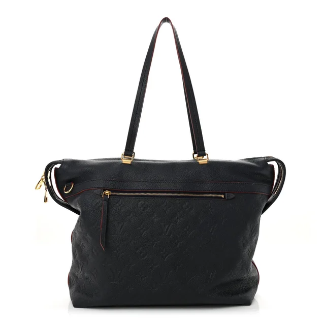 Louis Vuitton Boetie MM Monogram Empreinte Leather Bag - Marine Rouge in Red Leather from H&T