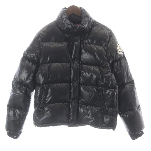 Moncler Everest Down Jacket 2 Black MW in Black Nylon from The Reluxe