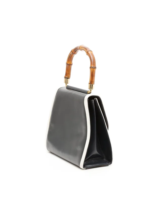 Gucci Bamboo 1947 Medium Top Handle Bag in Leather from A Retro Tale, photo 3 of 9