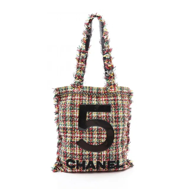 Chanel Tote Bag Black Multi Fabric Leather in Black Leather from The Reluxe