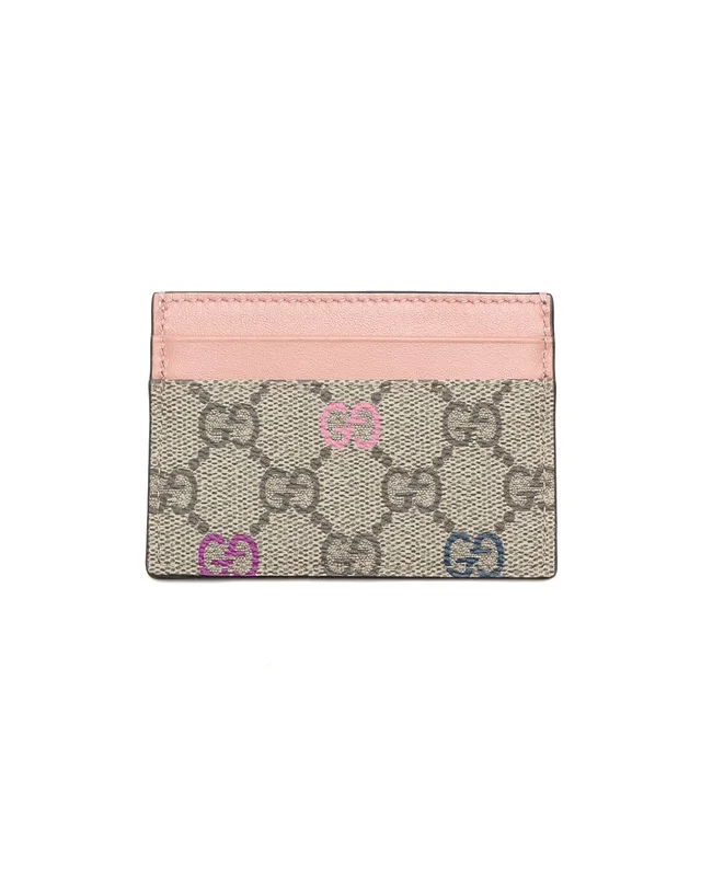 Gucci GG Supreme Card Holder in Canvas from A Retro Tale, photo 2 of 2