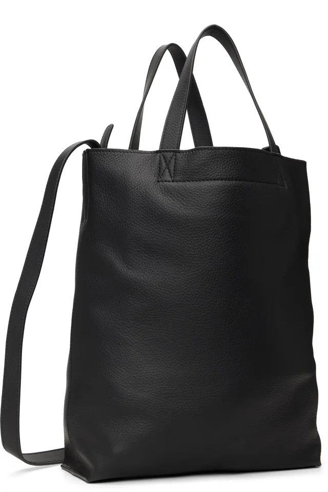 A.P.C. Black Maiko Medium Shopping Tote, photo 3 of 4 from SSENSE