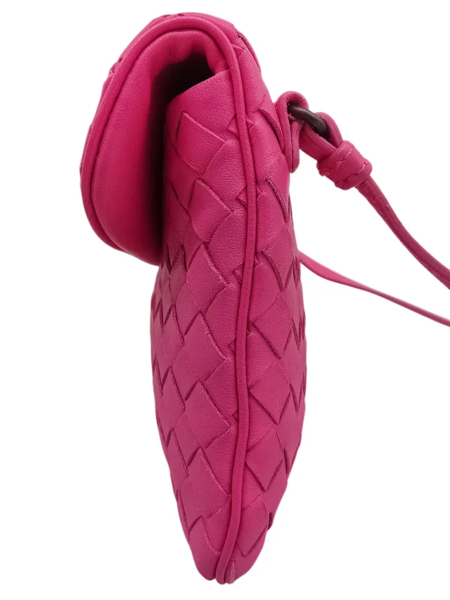 Bottega Veneta Intratech shoulder bag pink from VINTAGE QOO TOKYO, photo 4 of 10