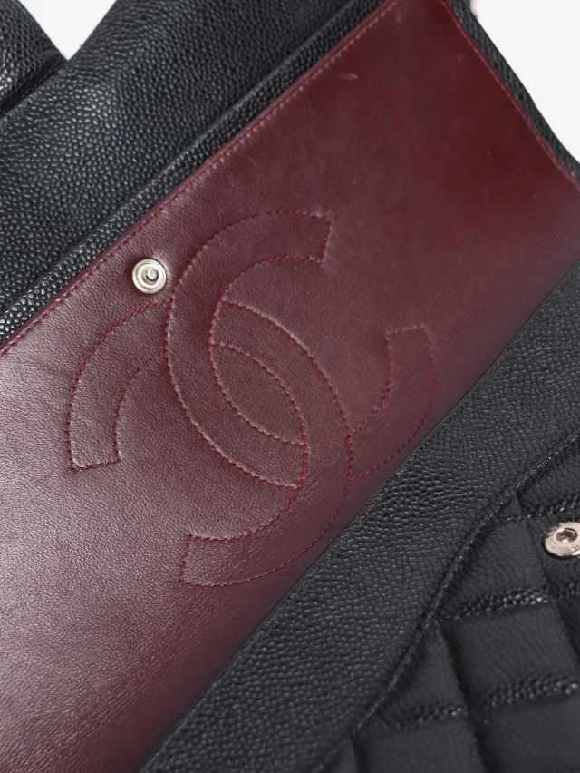 Chanel Black Caviar Jumbo 2012 Classic Double Flap in Black Caviar leather from Sign of the Times, photo 16 of 16