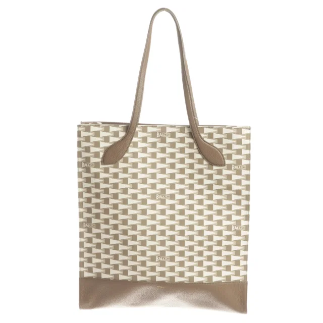 Bally Pennant Panelled Tote Bag Shopper Hellbraun in Braun from Buddy And Selly