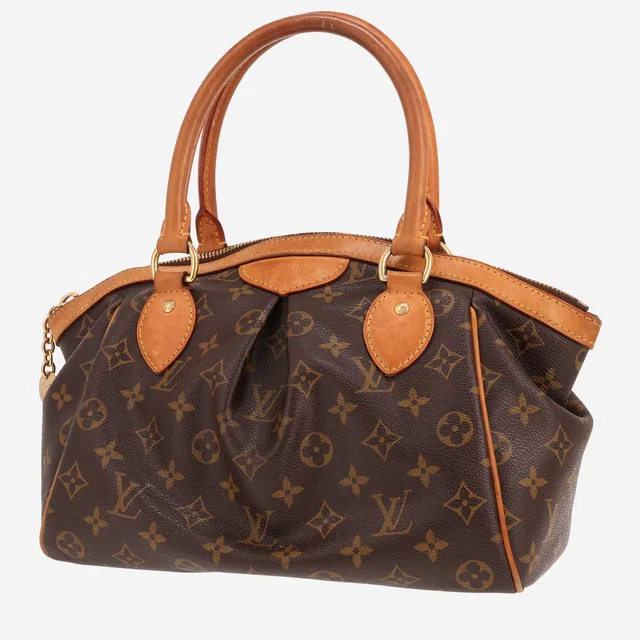 Louis Vuitton Tivoli handbag in brown Monogram canvas and natural leather in Brown Coated canvas from Collector Square